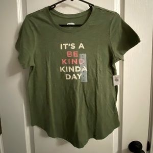 Old Navy Green Tee